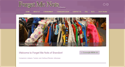 Desktop Screenshot of forgetmenotsofbrandon.com